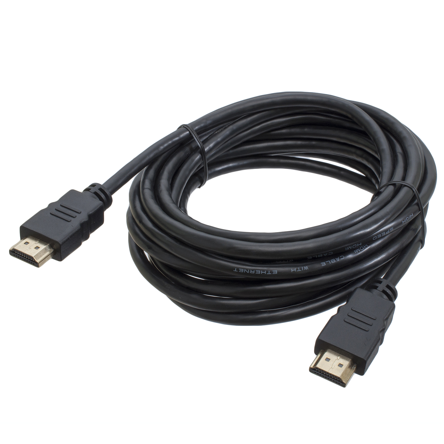 Кабель HDMI-HDMI v1.4 19 PIN 4,5 м, Golden Plated Patron (PN-HDMI-GP-45)